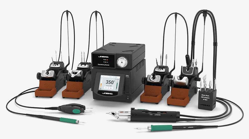 JBC-DMPSE 4-Tool Rework Station